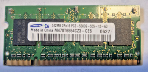 Notebook ram 512mb - ram,,