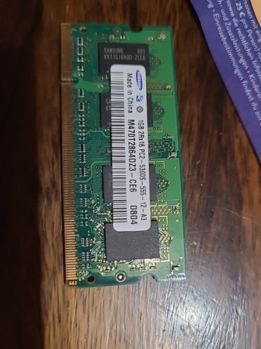 Notebook ram samsung ddr2 - samsung,