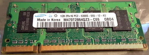 1gb samsung 2rx16 pc2 - 2x,