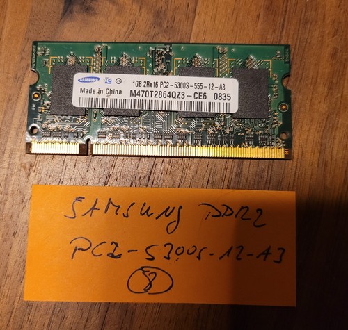 Notebook ram samsung - samsung, ddr2,